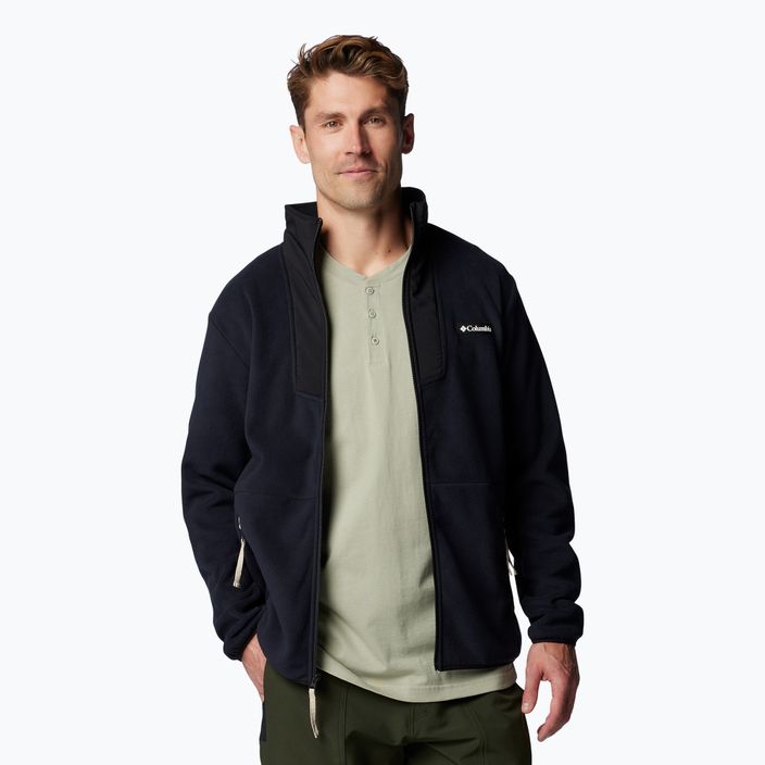 Felpa Columbia Sequoia Grove FZ Fleece uomo nero 4