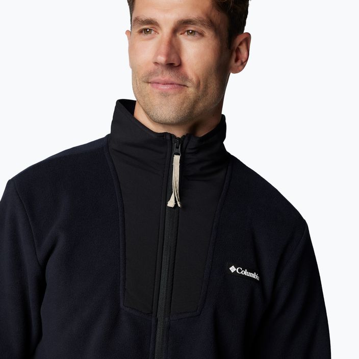 Felpa Columbia Sequoia Grove FZ Fleece uomo nero 6