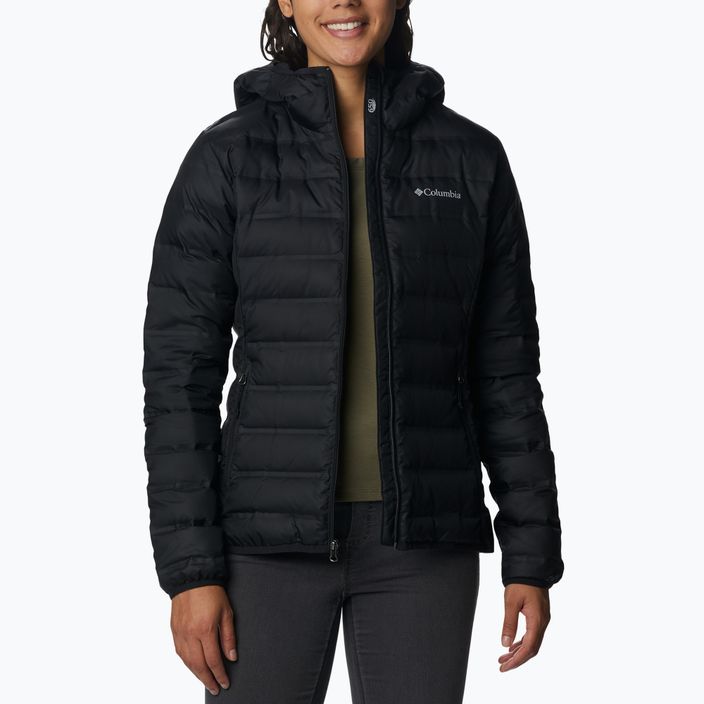 Columbia piumino donna Lake 22 II Down Hooded nero 4