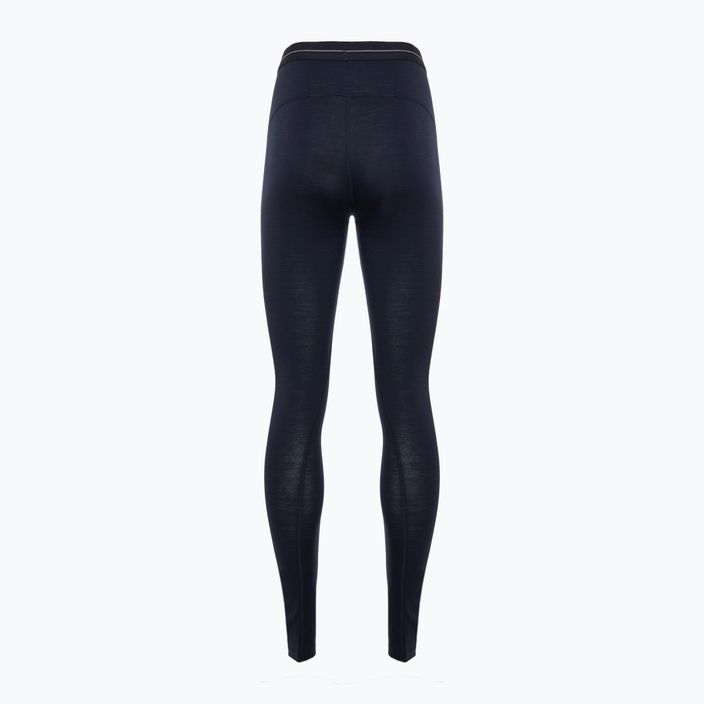 Pantaloni termici donna icebreaker 200 Oasis midnight navy 2