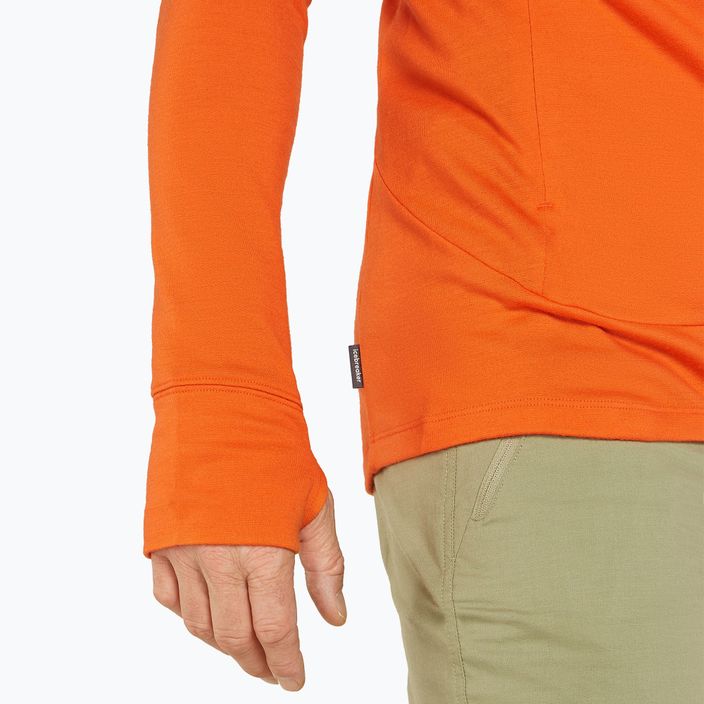 Felpa con cappuccio Icebreaker Merino 260 Quantum IV Zip Uomo blaze 10