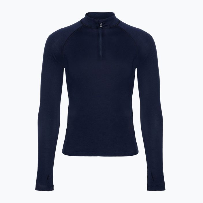 Felpa termica da bambino icebreaker 260 Tech LS Half Zip midnight navy