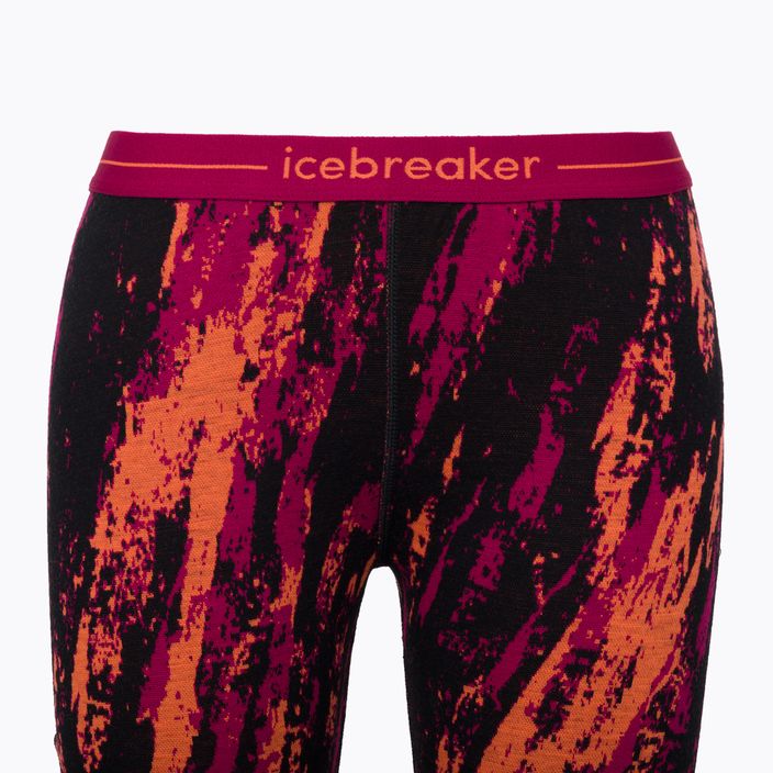 Pantaloni termici Icebreaker da donna 250 Vertex Sedimentary cherry/flash/black/j 8