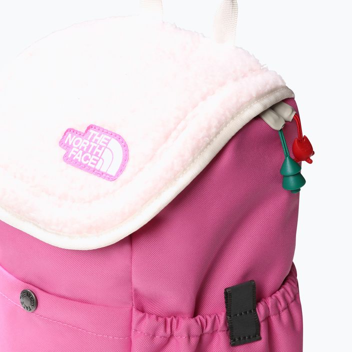 Zaino urbano per bambini The North Face Mini Explorer 10 l super pink/purdy pink/gardenia white 4