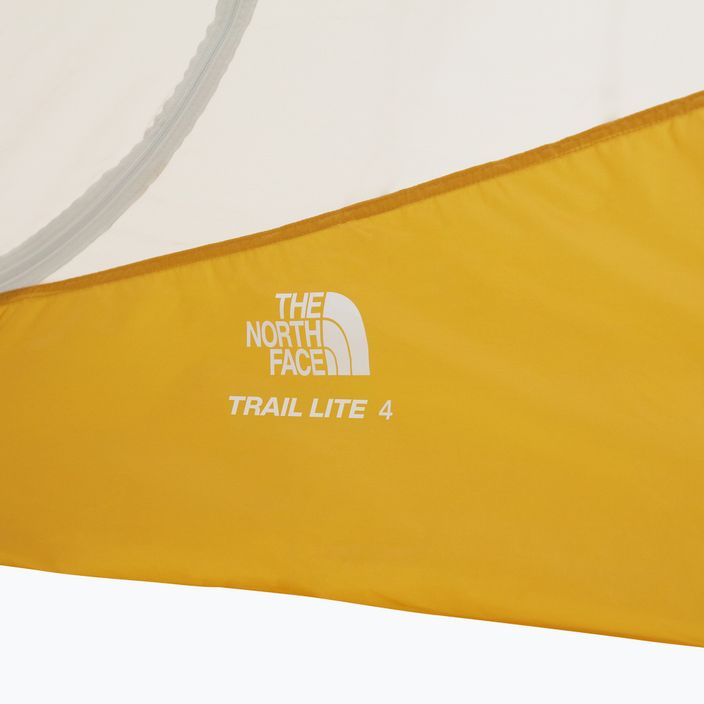 The North Face Trail Lite 4 persone tenda da trekking kaki stone/arrowwood giallo 9