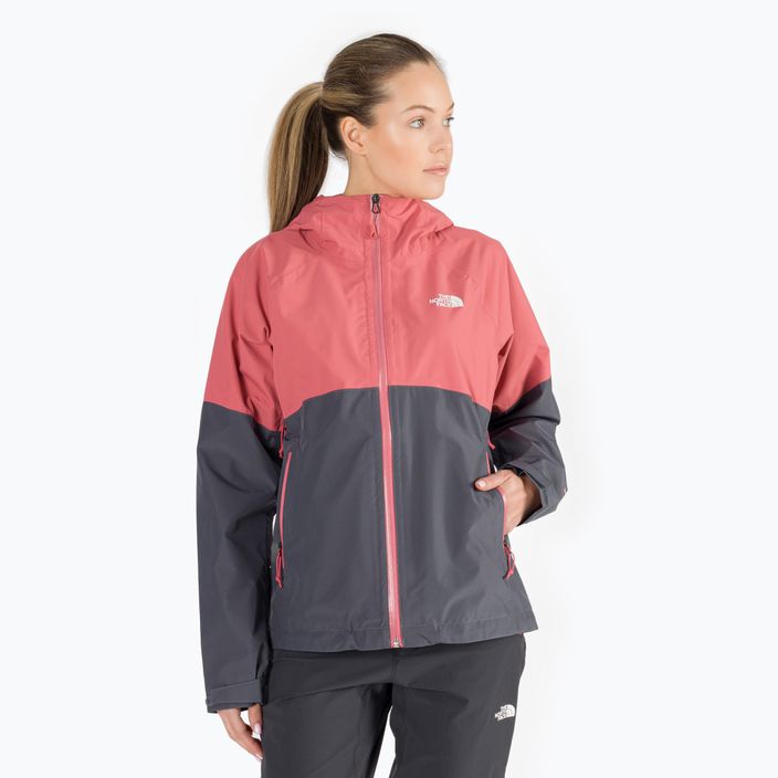 Giacca antipioggia The North Face Diablo Dynamic rosa ardesia/grigio vanadis da donna