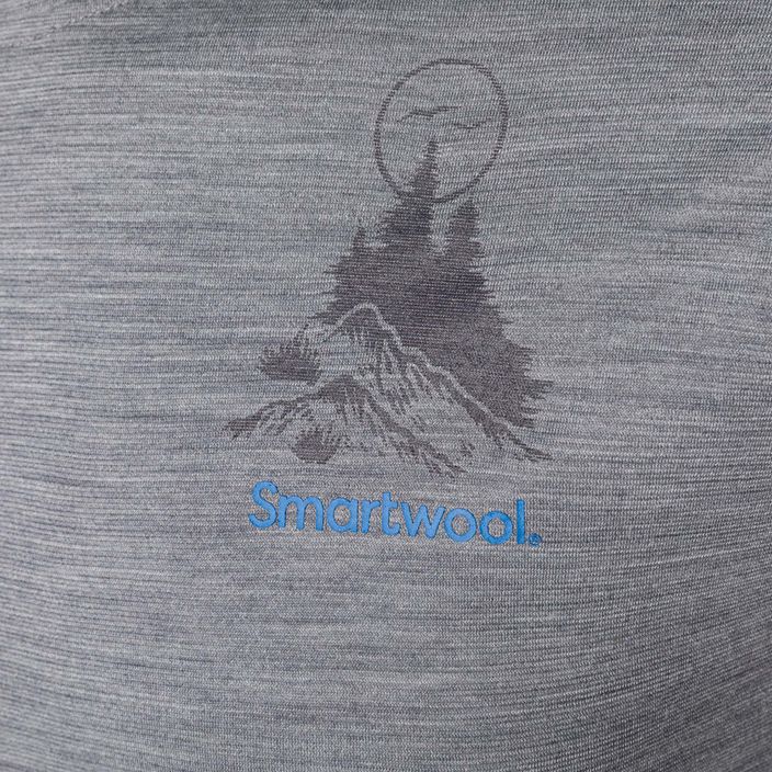 Smartwool Wilderness Summit Graphic Tee Uomo - Camicia da trekking grigio chiaro SW016673545 6