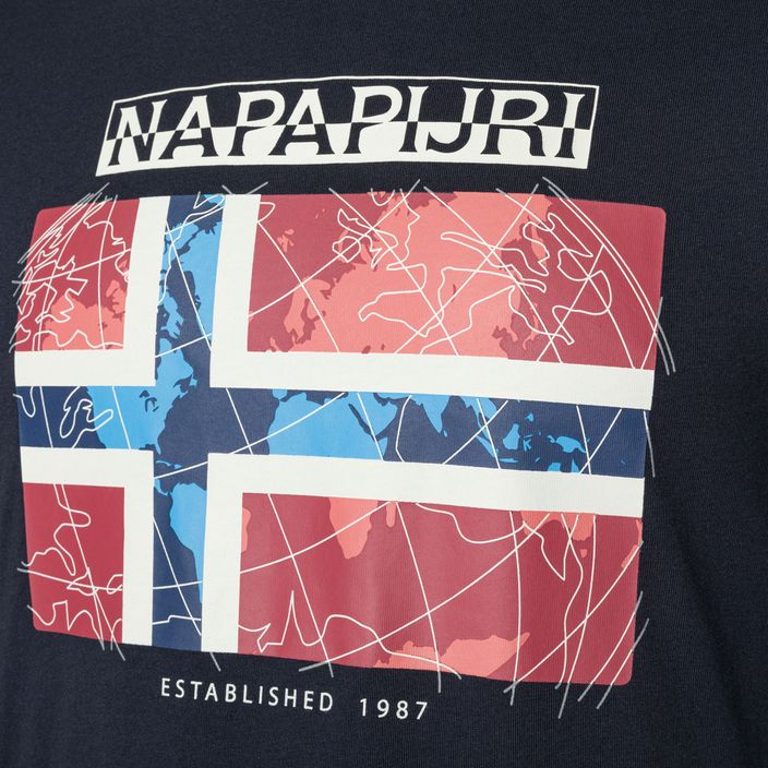 Maglietta Napapijri NP0A4H22 azul da uomo 5