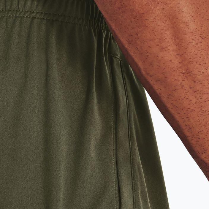 Pantaloncini da allenamento Under Armour Tech Graphic da uomo di colore verde/nero 3