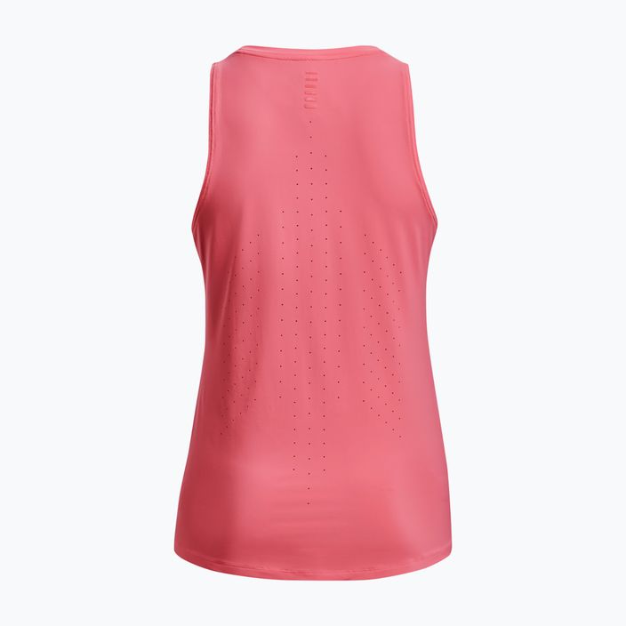 Canotta Under Armour Iso-Chill Laser Running Donna rosa agrodolce/rosa agrodolce/riflettente 2