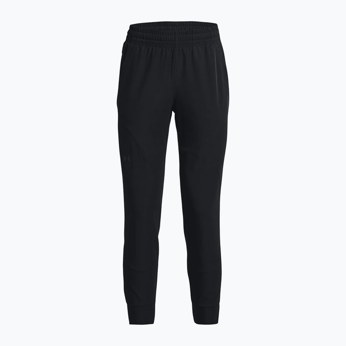 Pantaloni da allenamento Under Armour Unstoppable Jogger donna nero/nero 4