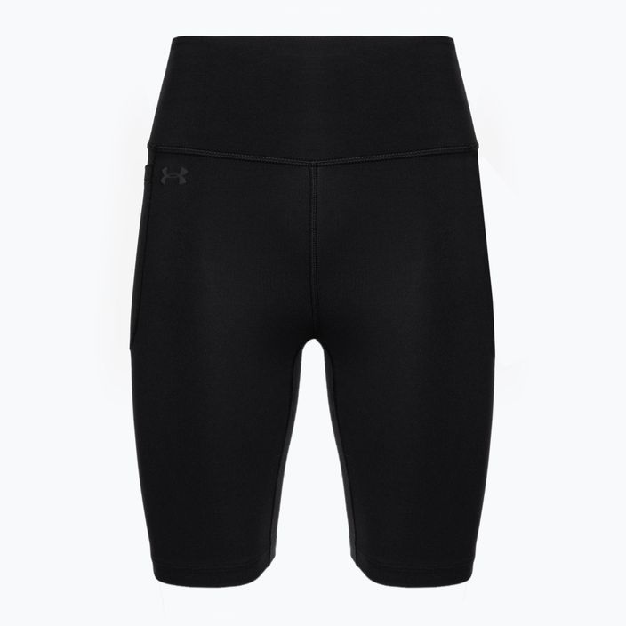 Pantaloncini da allenamento donna Under Armour Motion Bike Short nero/grigio 4