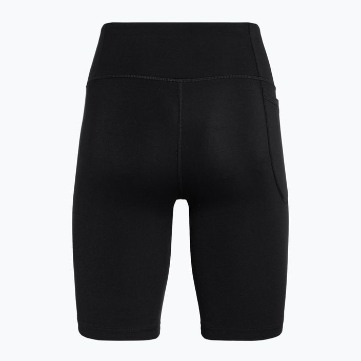 Pantaloncini da allenamento donna Under Armour Motion Bike Short nero/grigio 5