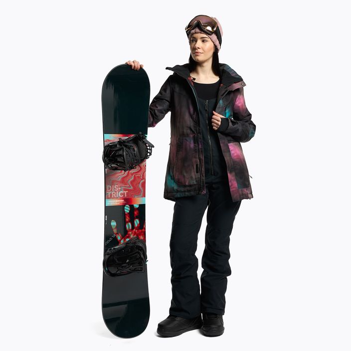 Pantaloni da snowboard da donna Volcom Swift Bib Overall 2022 nero 2