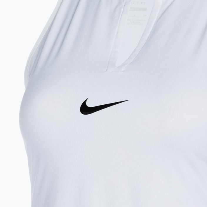 Abito da tennis Nike Dri-Fit Advantage bianco/nero 3