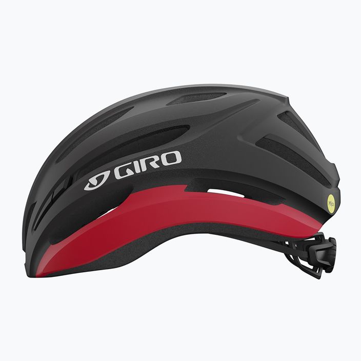 Giro Isode II Integrated MIPS casco da bicicletta nero opaco/rosso 2
