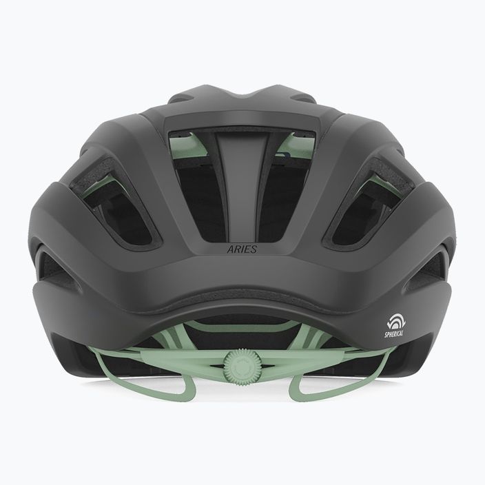 Giro Aries Spherical MIPS casco da bici verde carbone/spazio opaco 3