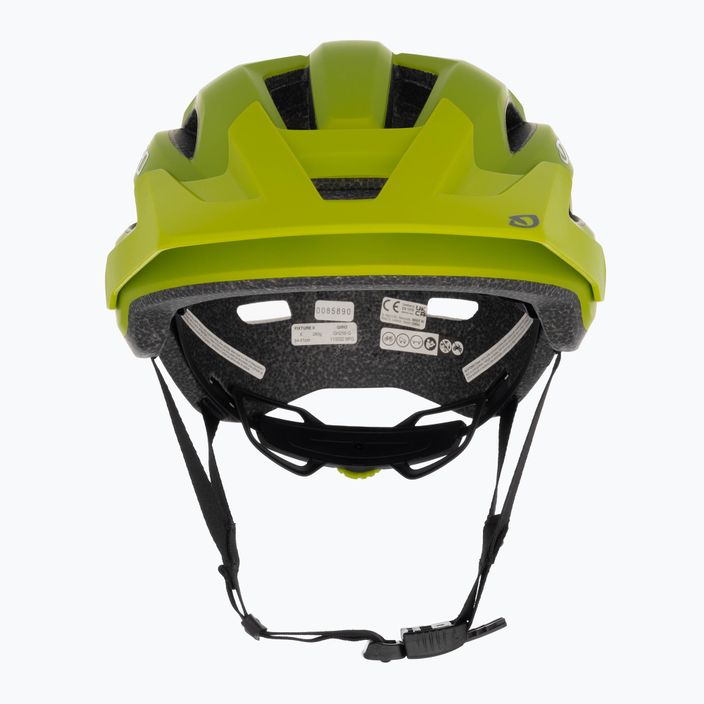 Giro Fixture II opaco ano lime casco da bici 2