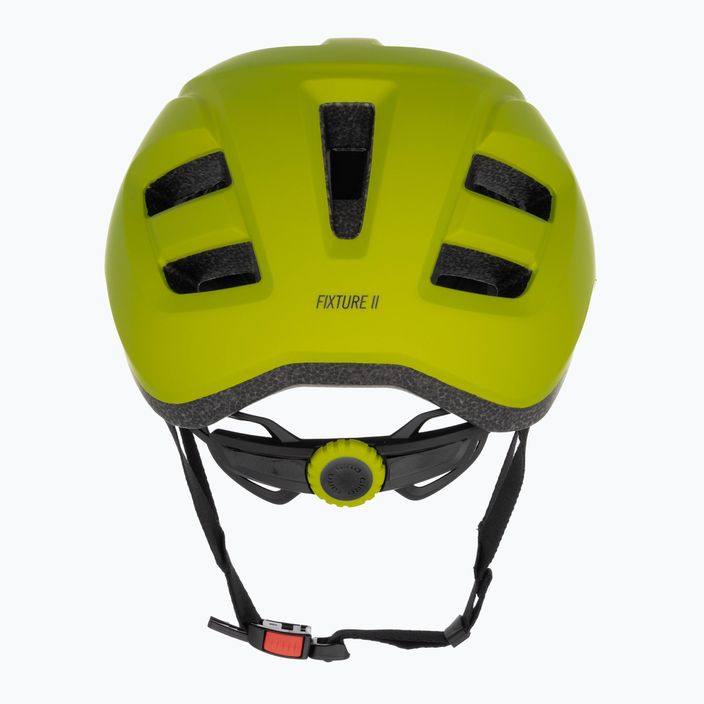 Giro Fixture II opaco ano lime casco da bici 3