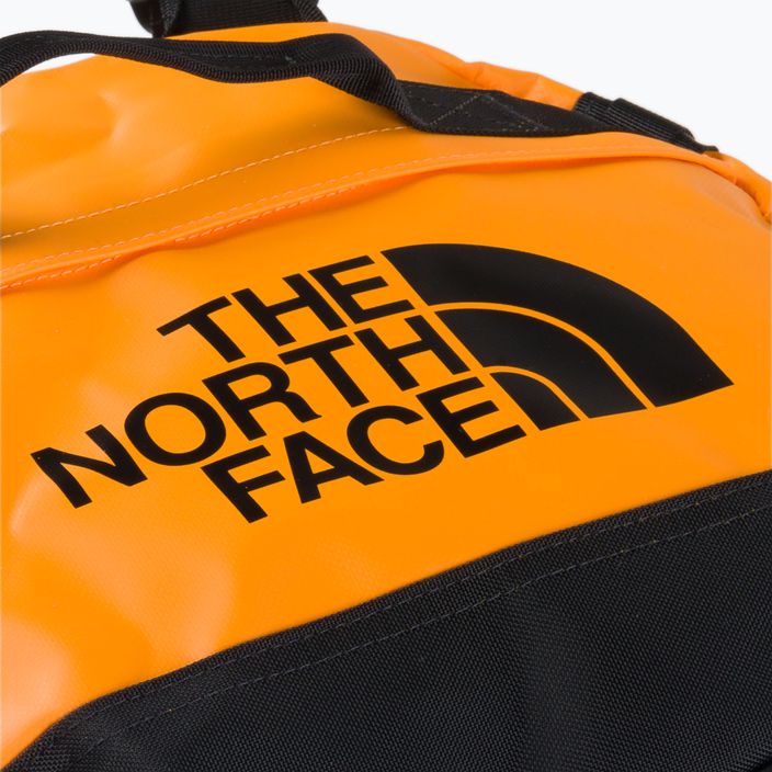The North Face Base Camp Duffel S 50 l cono arancio/nero borsa da viaggio 5