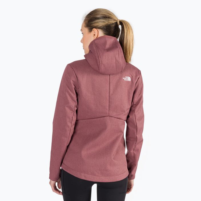 Giacca softshell da donna The North Face Quest Highloft Soft Shell wild ginger heather 4