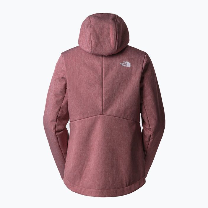 Giacca softshell da donna The North Face Quest Highloft Soft Shell wild ginger heather 9