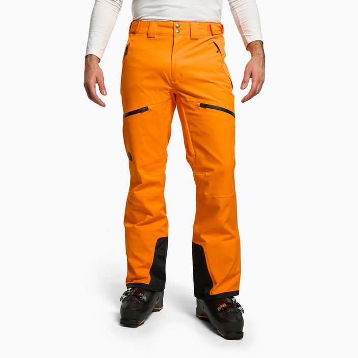 Pantaloni da sci da uomo The North Face Chakal cono arancione