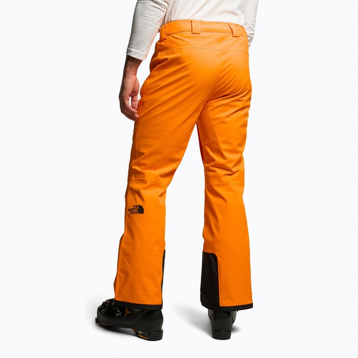 Pantaloni da sci da uomo The North Face Chakal cono arancione 3