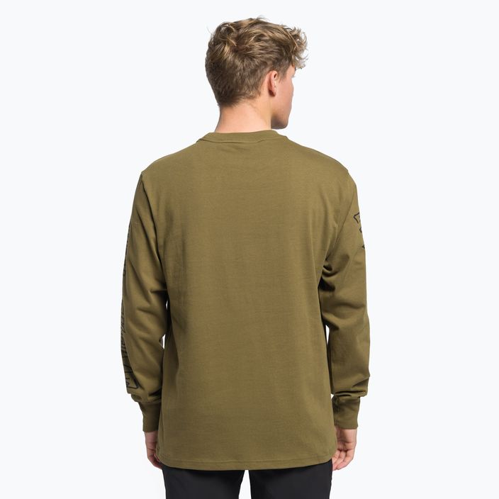 Uomo The North Face Printed Heavyweight military olive trekking longsleeve 4