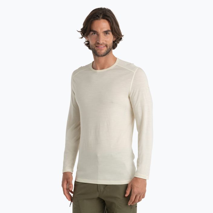 Icebreaker 200 Oasis Crewe Longsleeve termico undyed da uomo