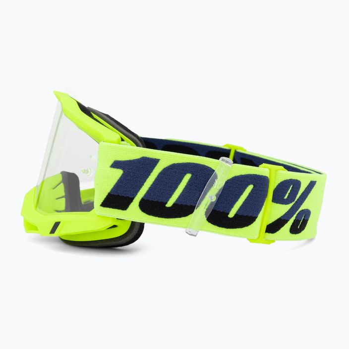 100% Occhiali da ciclismo Accuri 2 fluo/giallo/chiaro 4