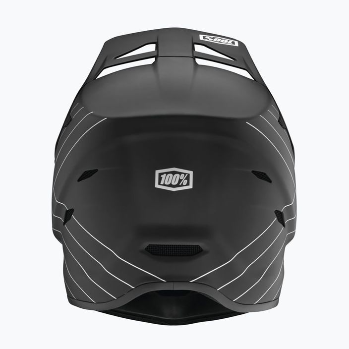 Casco da bici per bambini 100% Status Youth nero 4