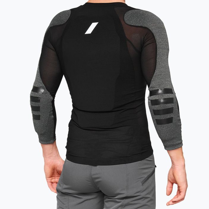 Manica lunga da ciclismo con protezioni 100% Tarka Long Sleeve nero 2