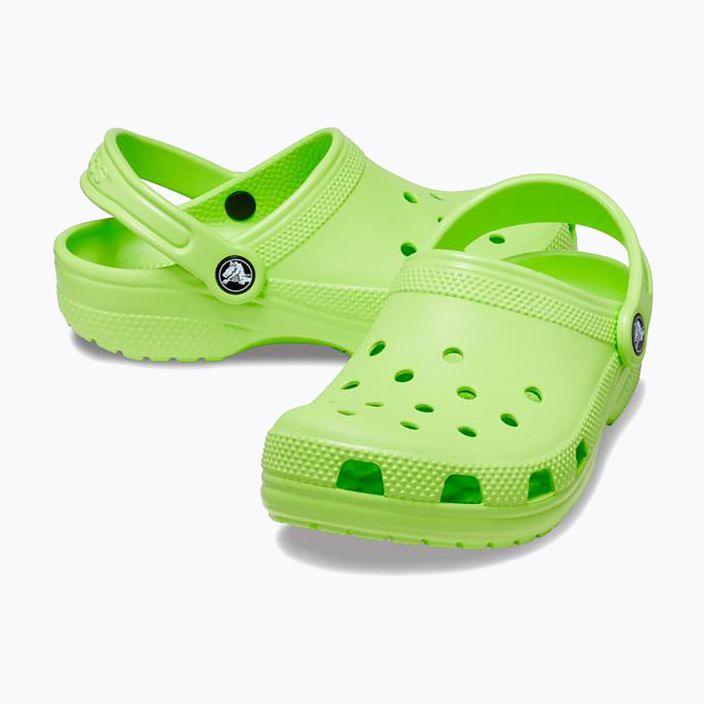 Crocs Classic Clog T limeade infradito per bambini 11