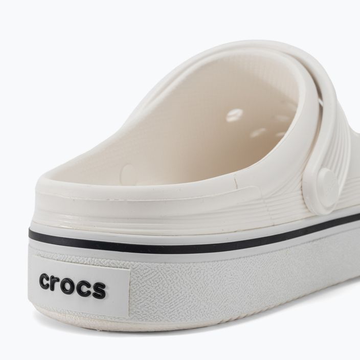 Crocs Crocband Clean Of Court Clog bianco da uomo 10
