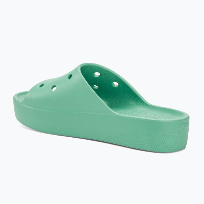 Infradito Crocs Classic Platform da donna pietra giada 3