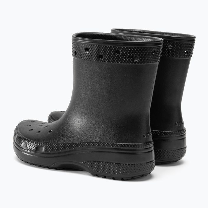 Crocs Classic Rain Boot nero da uomo 3