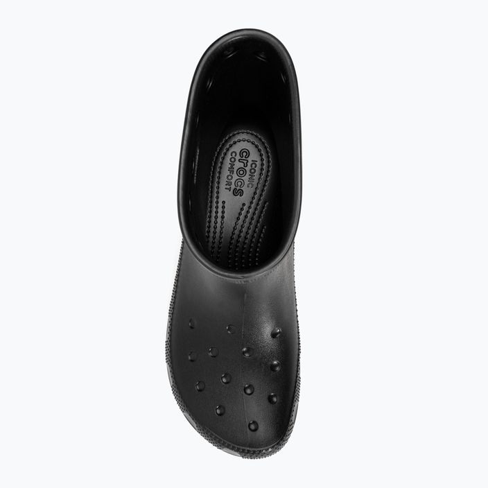Crocs Classic Rain Boot nero da uomo 6