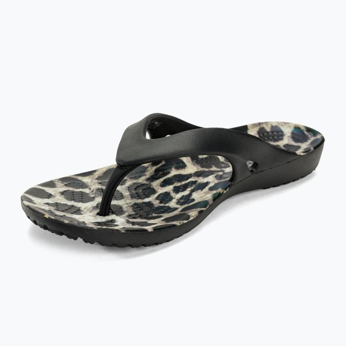 Infradito Crocs Kadee II Graphic donna nero/multi animale 7