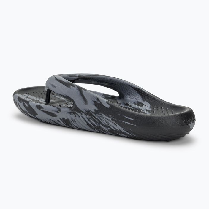 Infradito Crocs Mellow Marbled Recovery nero/carbonio 3