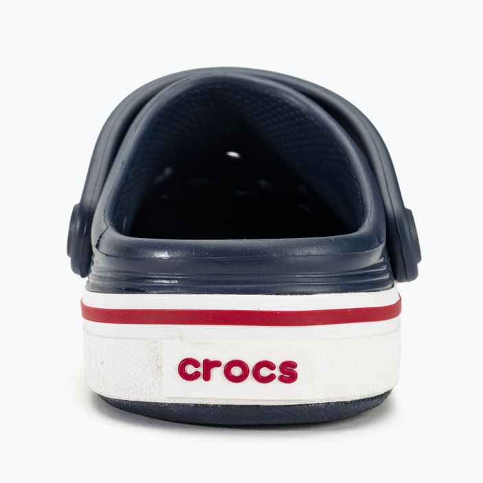 Infradito Crocs Crocband Clean Of Court Clog navy/pepe per bambini 8