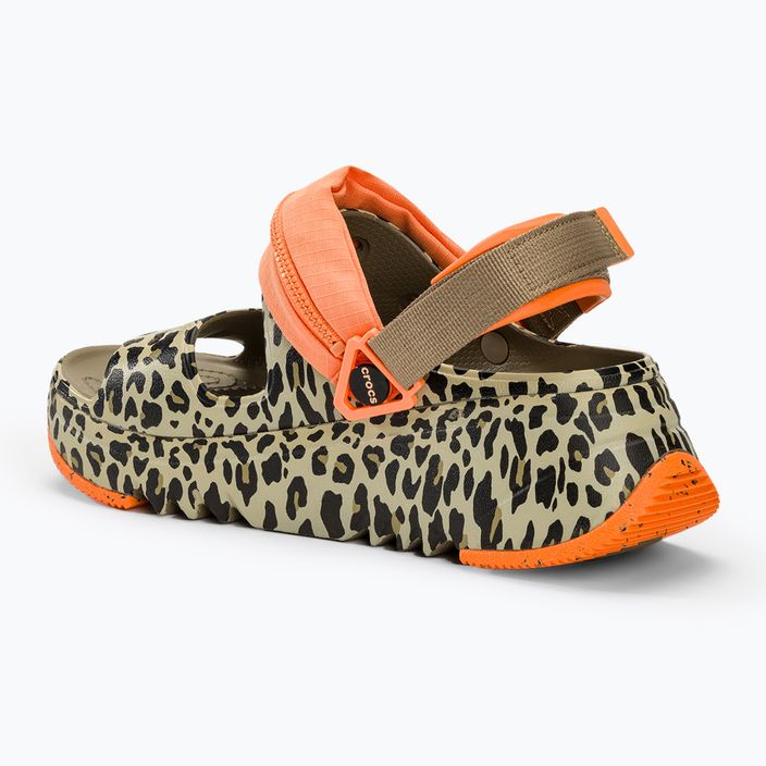 Sandali Crocs Hiker Xscape Animal color cachi/leopardo 3