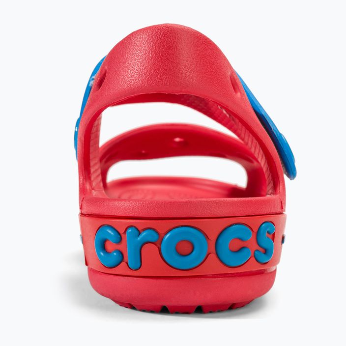 Crocs Crocband Sandal Bambini rosso varsity 6