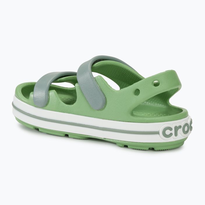 Crocs Crocband Cruiser Sandali per bambini verde chiaro/verde polvere 3