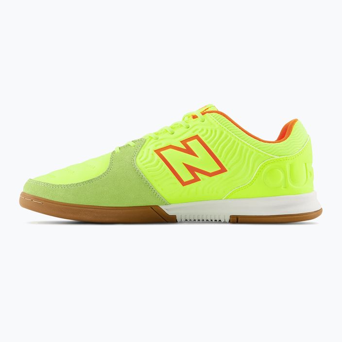 New Balance Audazo V5+ Command IN verde scarpe da calcio da uomo 13