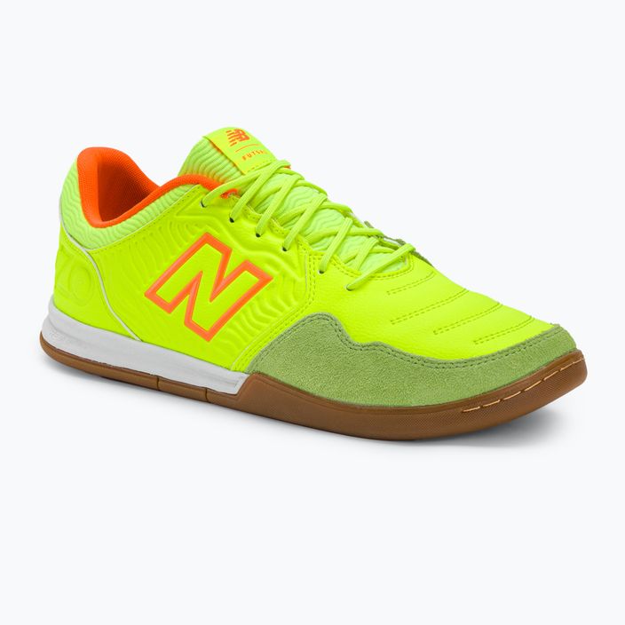 New Balance Audazo V5+ Command IN verde scarpe da calcio da uomo