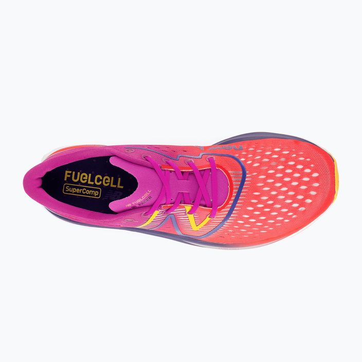 New Balance FuelCell SuperComp Pacer scarpe da corsa da uomo bordeaux 14