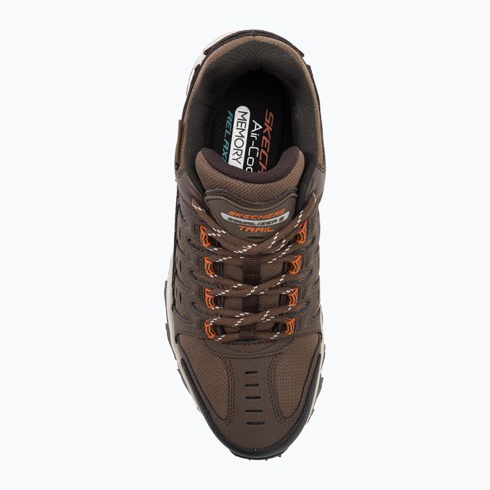 SKECHERS scarpe da uomo Equalizer 5.0 Trail Solix marrone/arancio 6