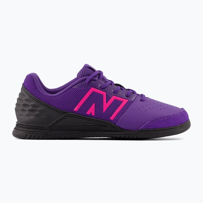 Scarpe da calcio per bambini New Balance Audazo V6 Command JNR IN prism purple 11