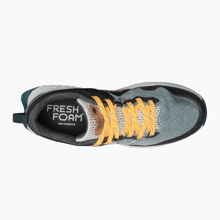 New Balance Fresh Foam X Hierro v7 scarpe da corsa da uomo grigio/verde 12